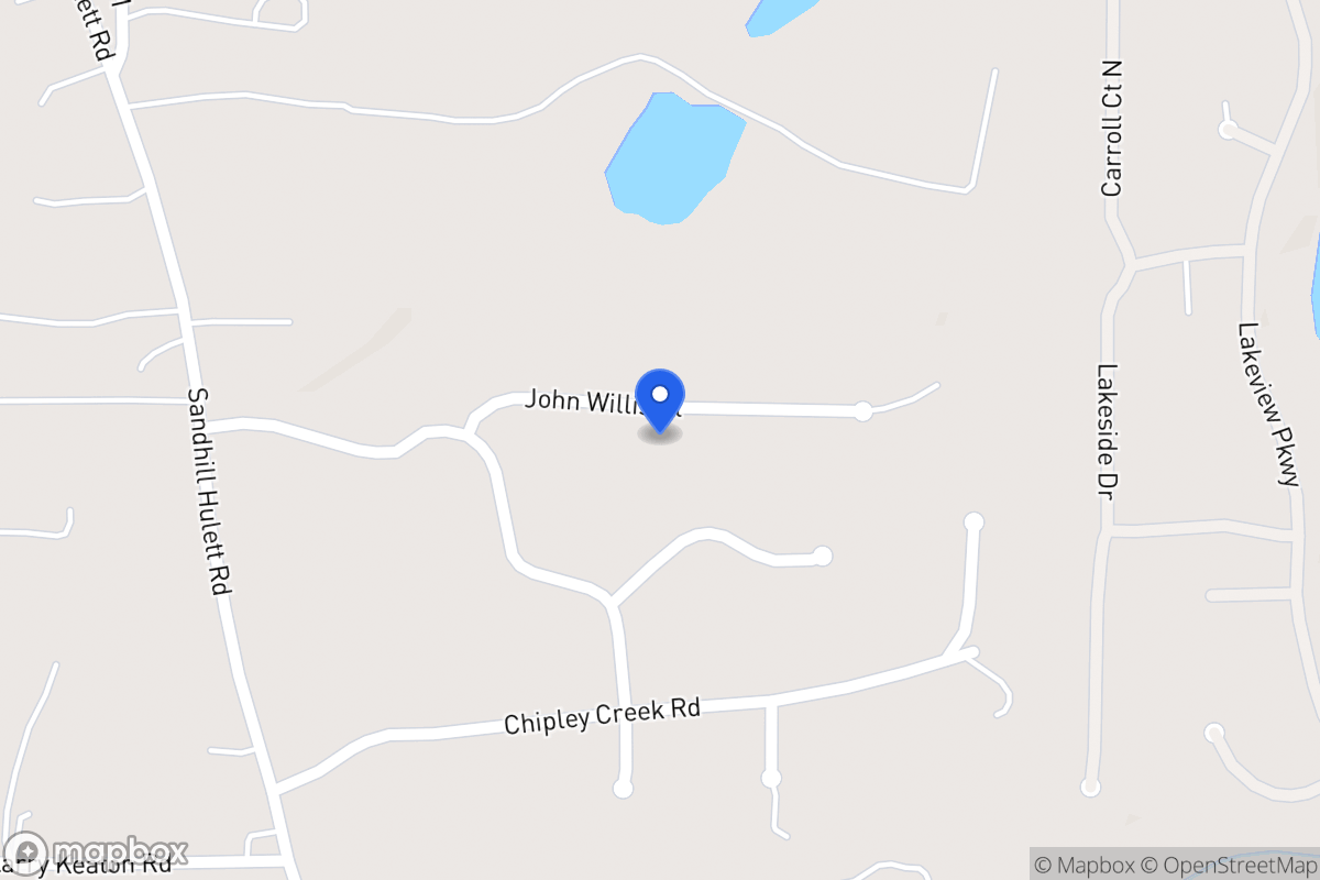 Map of 321 John Willis Ct