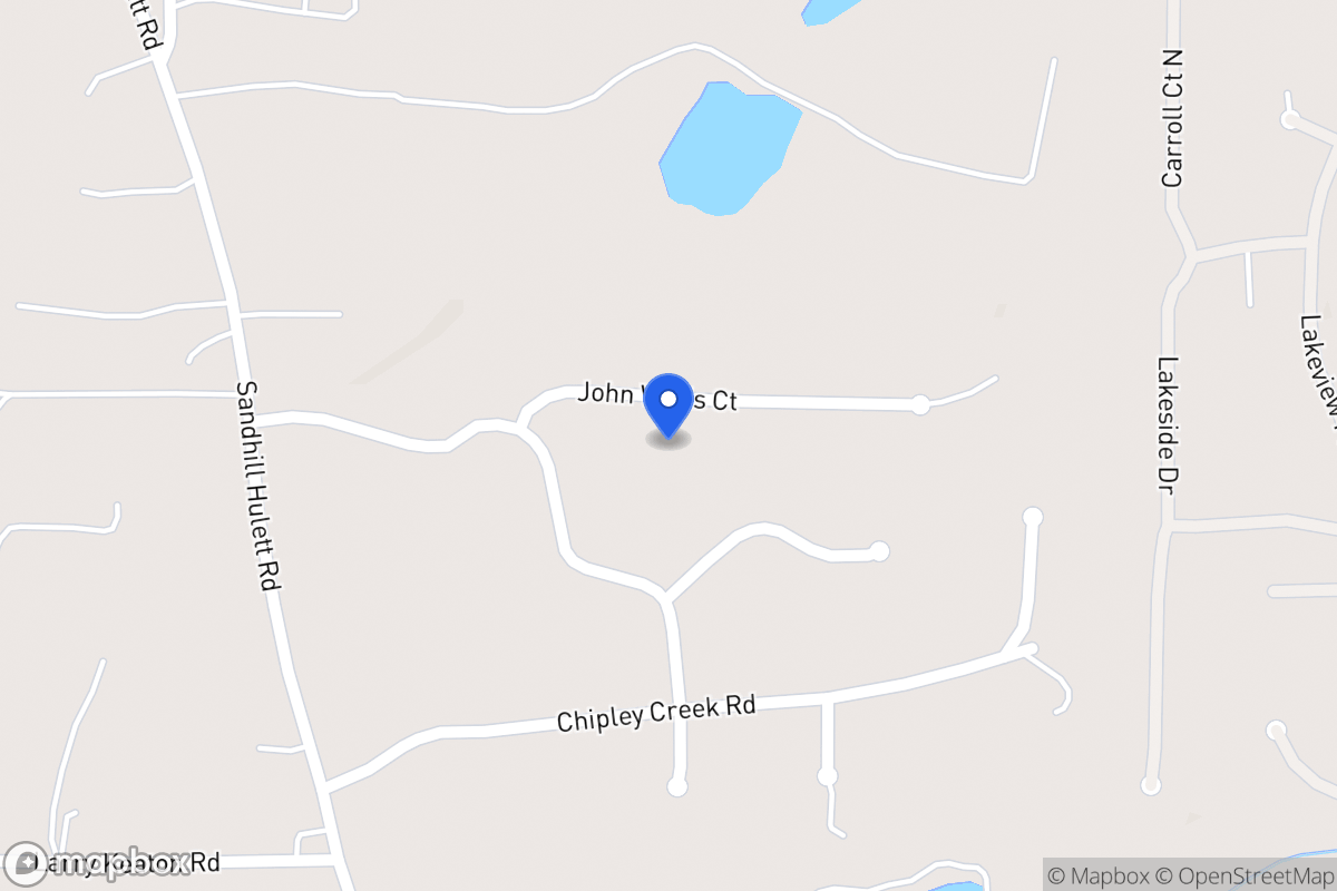 Map of 317 John Willis Ct
