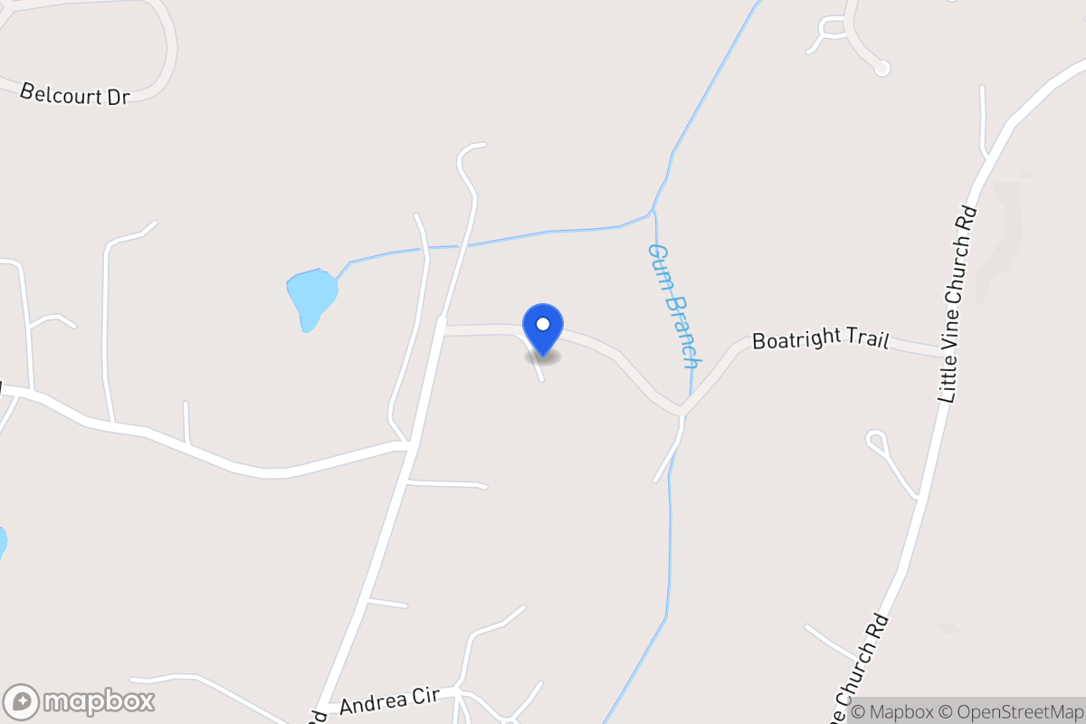 Map of 665 N Hulett Rd