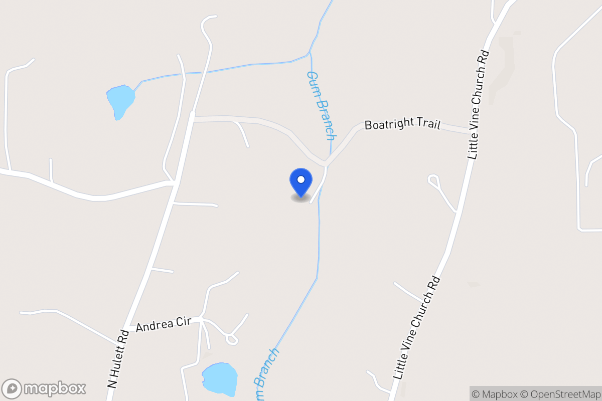 Map of 673 N Hulett Rd