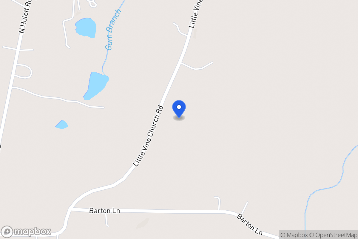 Map of 261 Little Vine Church Rd