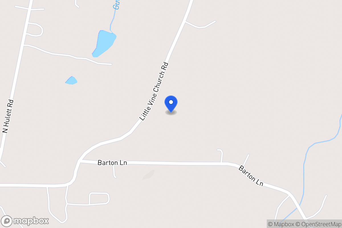 Map of 221 Little Vine Church Rd