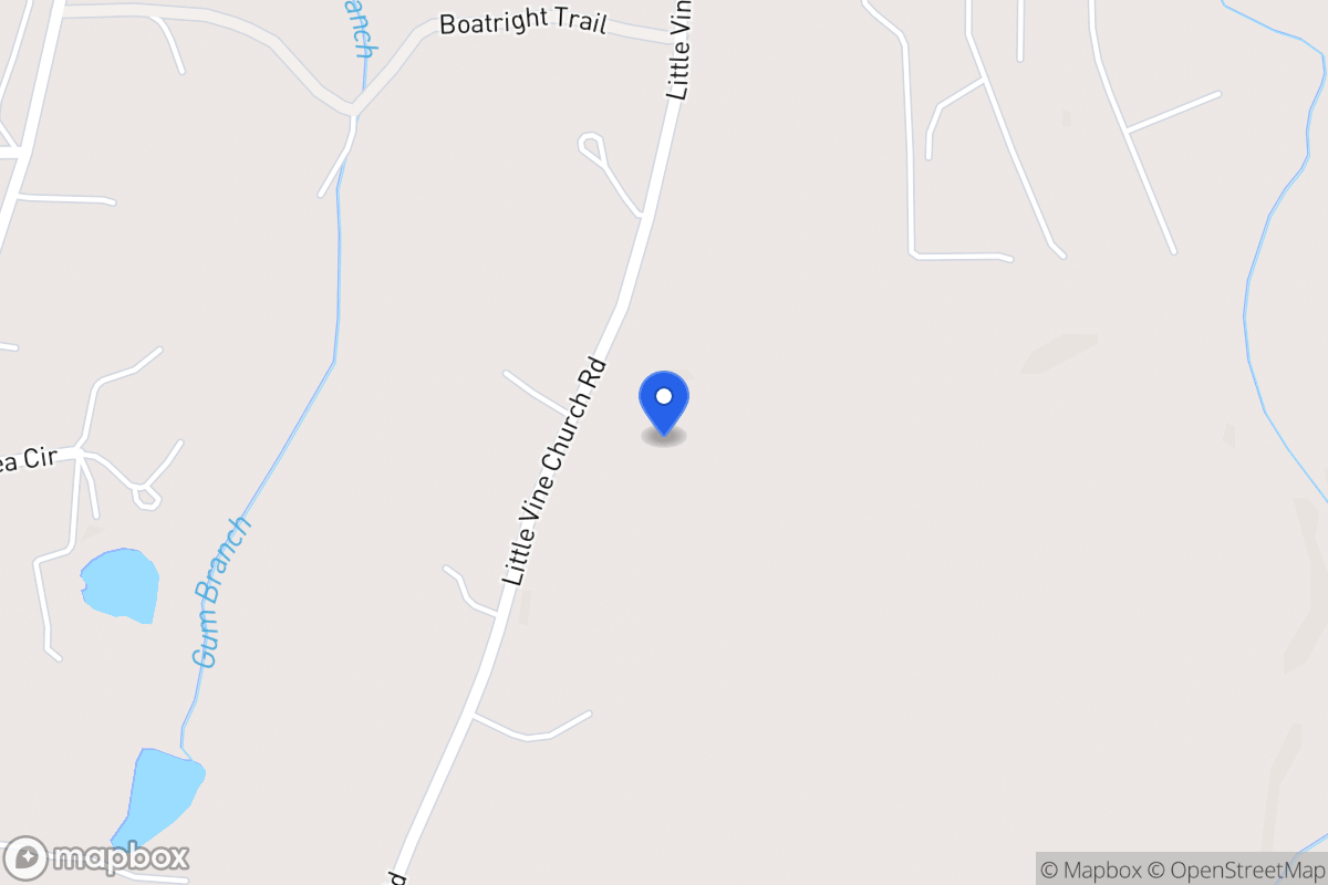 Map of 453 Little Vine Church Rd