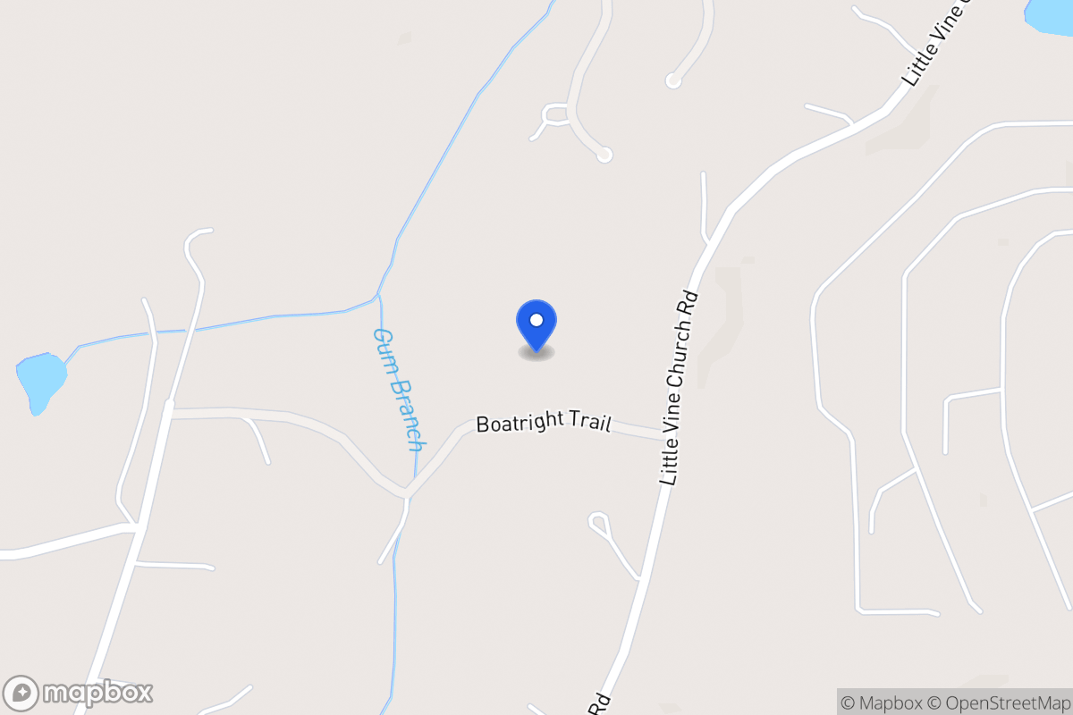 Map of 526 Little Vine Church Rd