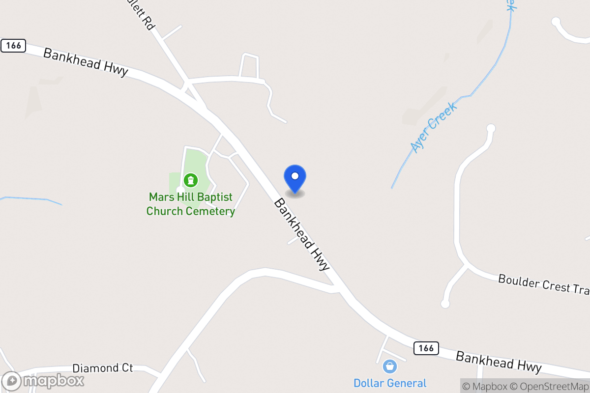 Map of 4628 E 166 Hwy