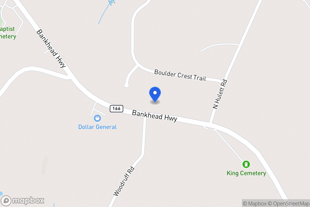 Map of 4826 E 166 Hwy