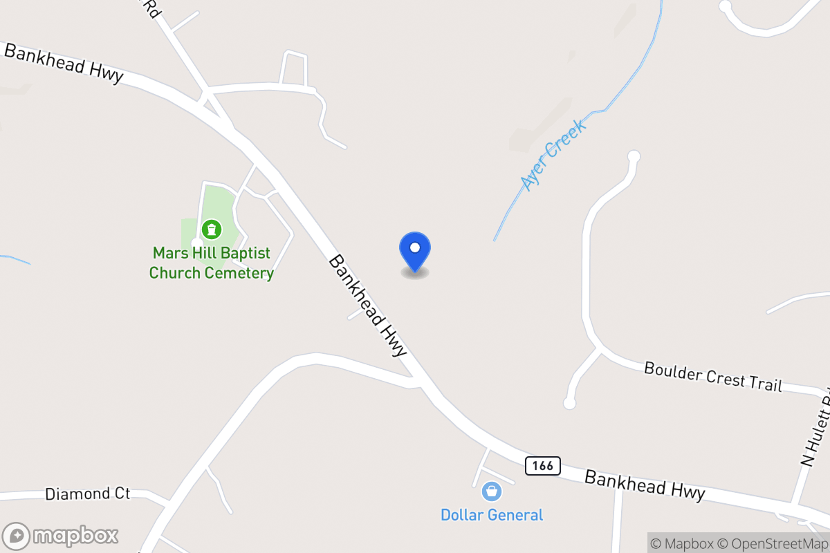 Map of 4663 E 166 Hwy