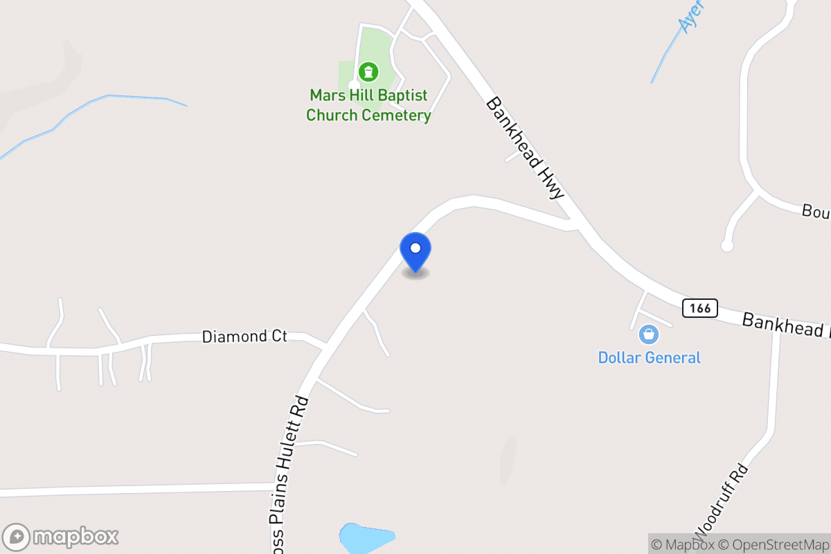 Map of 100 Cross Plains Hulett Rd