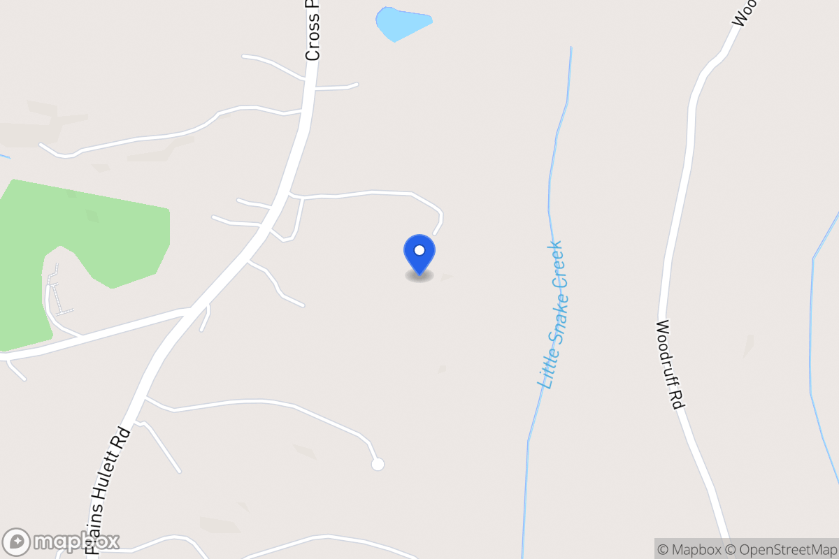 Map of 330 Cross Plains Hulett Rd