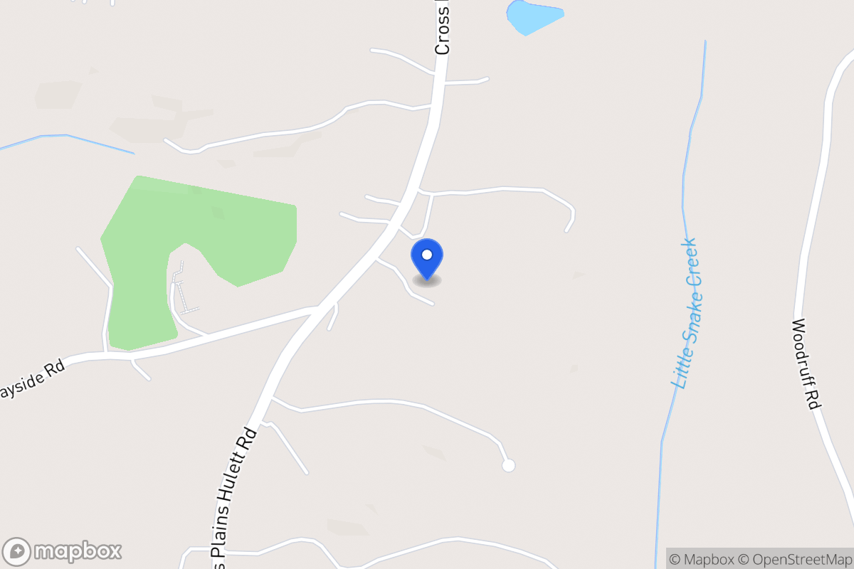 Map of 350 Cross Plains Hulett Rd