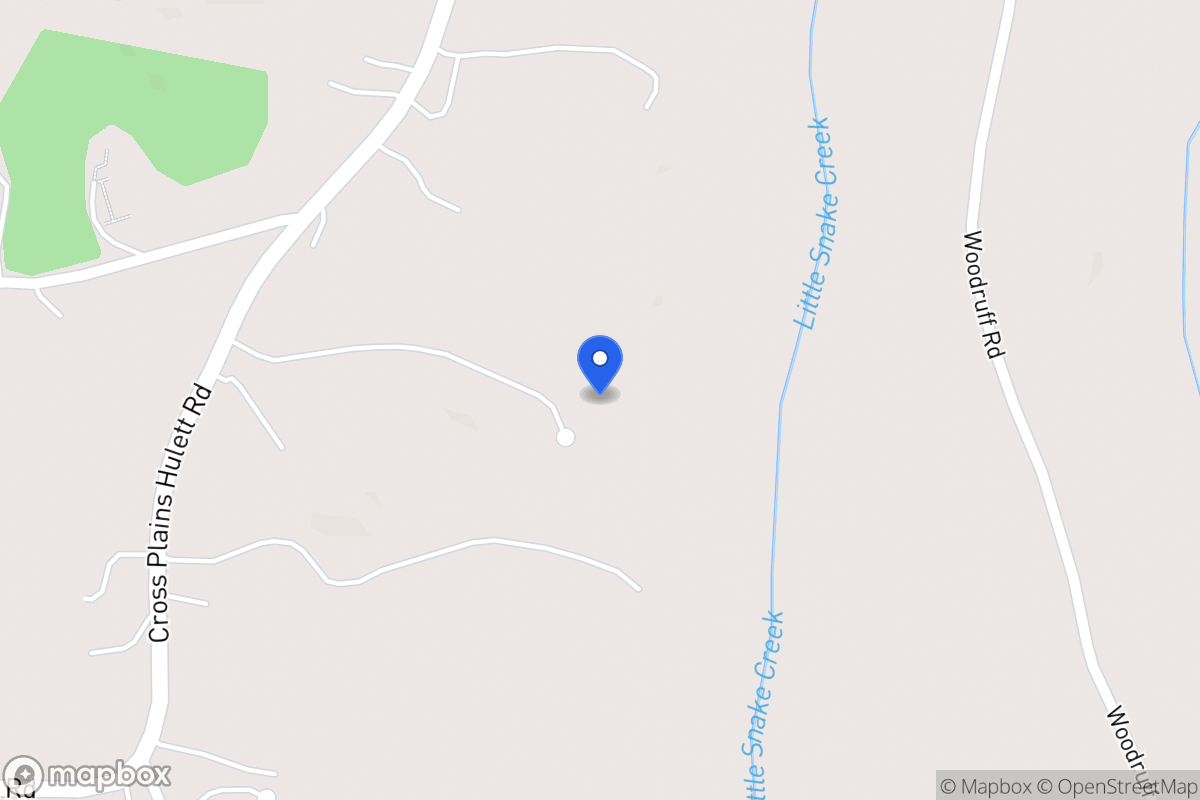 Map of 487 Cross Plains Hulett Rd