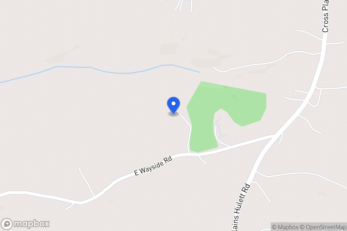 Map of 1174 E Wayside Rd