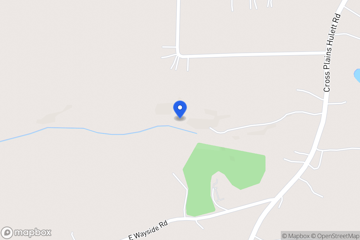 Map of 285 Cross Plains Hulett Rd