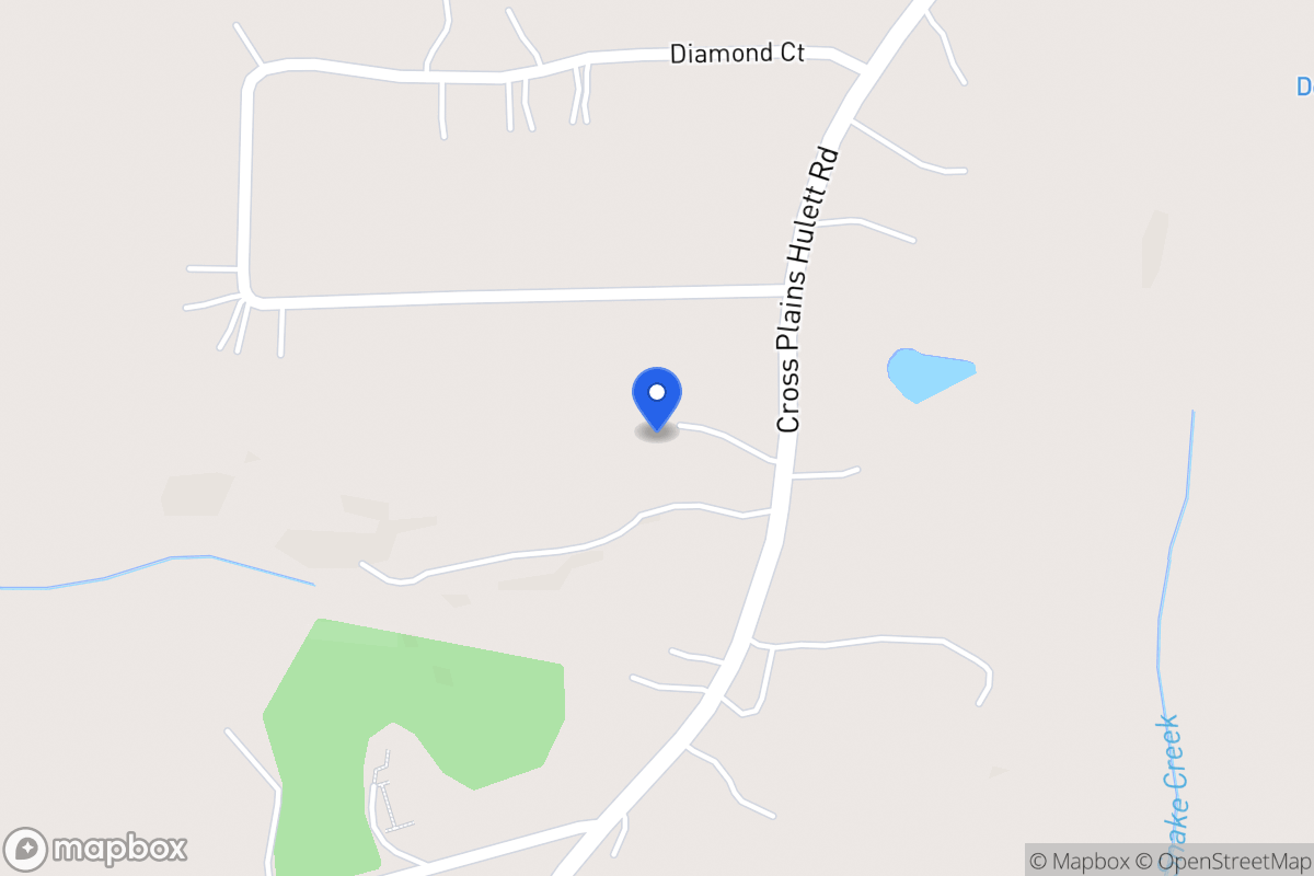 Map of 269 Cross Plains Hulett Rd