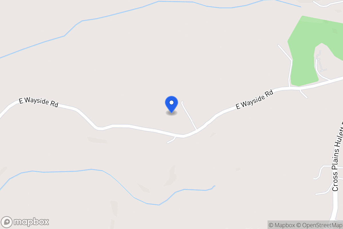 Map of 1036 E Wayside Rd