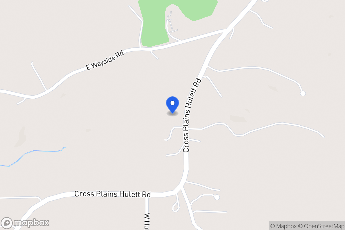 Map of 497 Cross Plains Hulett Rd