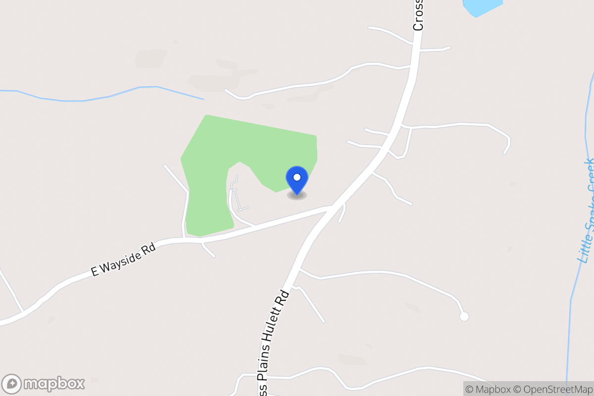 Map of 1242 E Wayside Rd