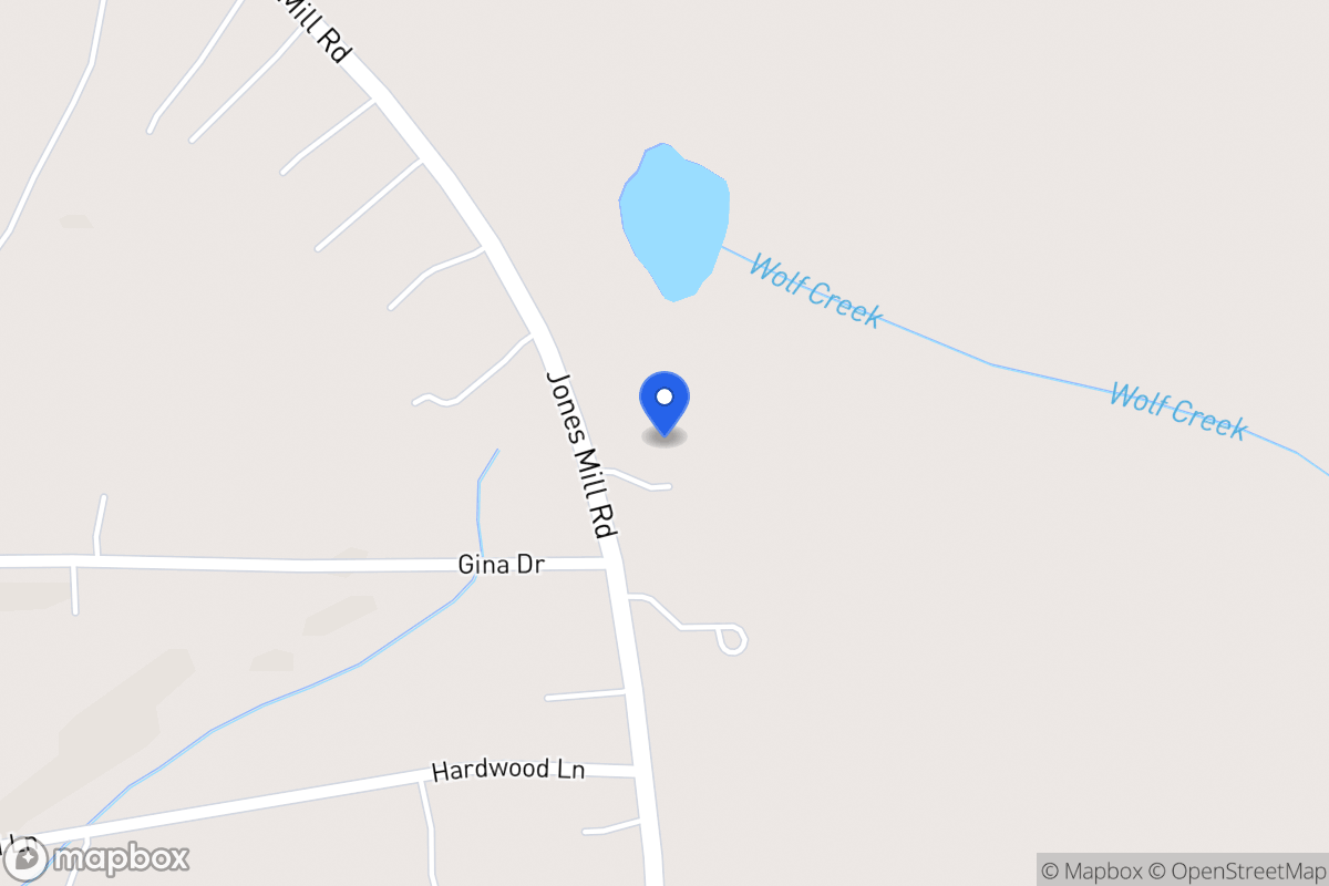 Map of 4325 Jones Mill Rd