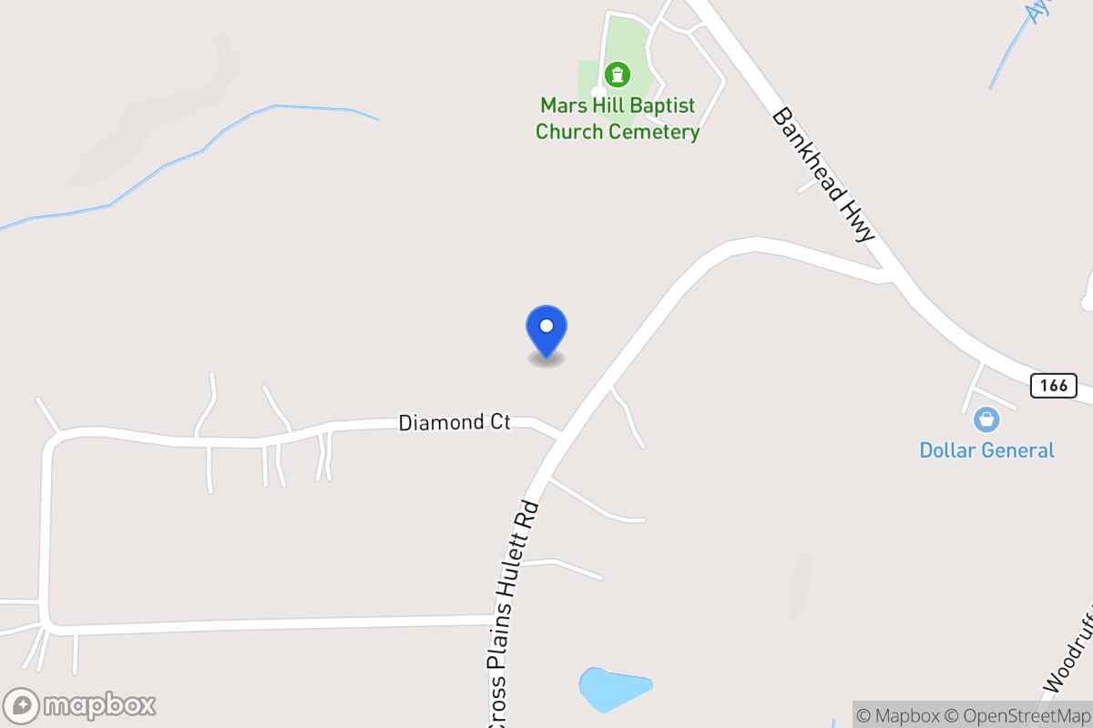 Map of 149 Cross Plains Hulett Rd
