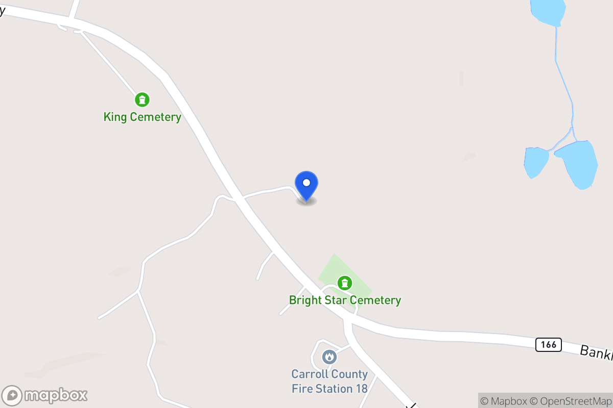 Map of 5119 E 166 Hwy