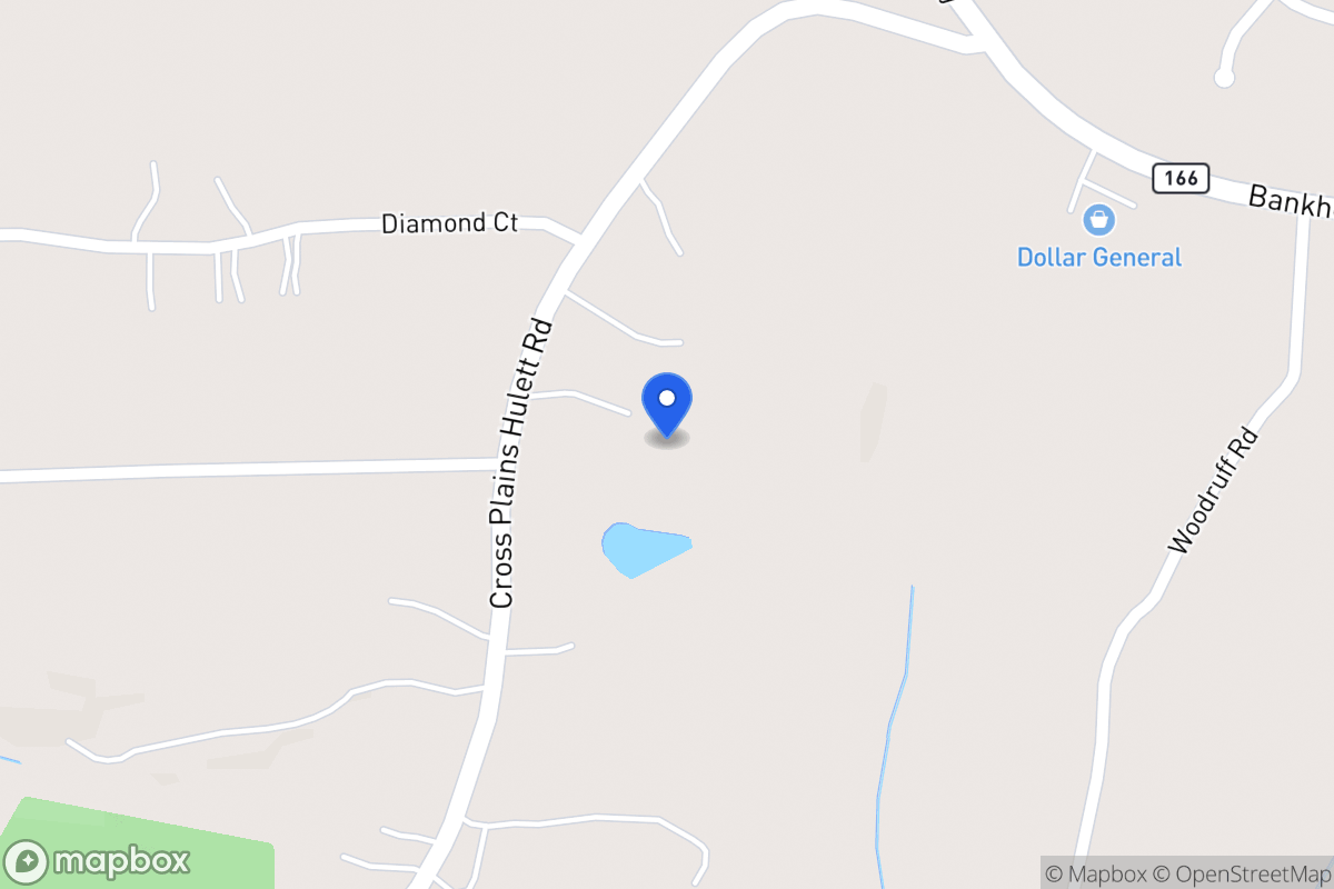 Map of 240 Cross Plains Hulett Rd