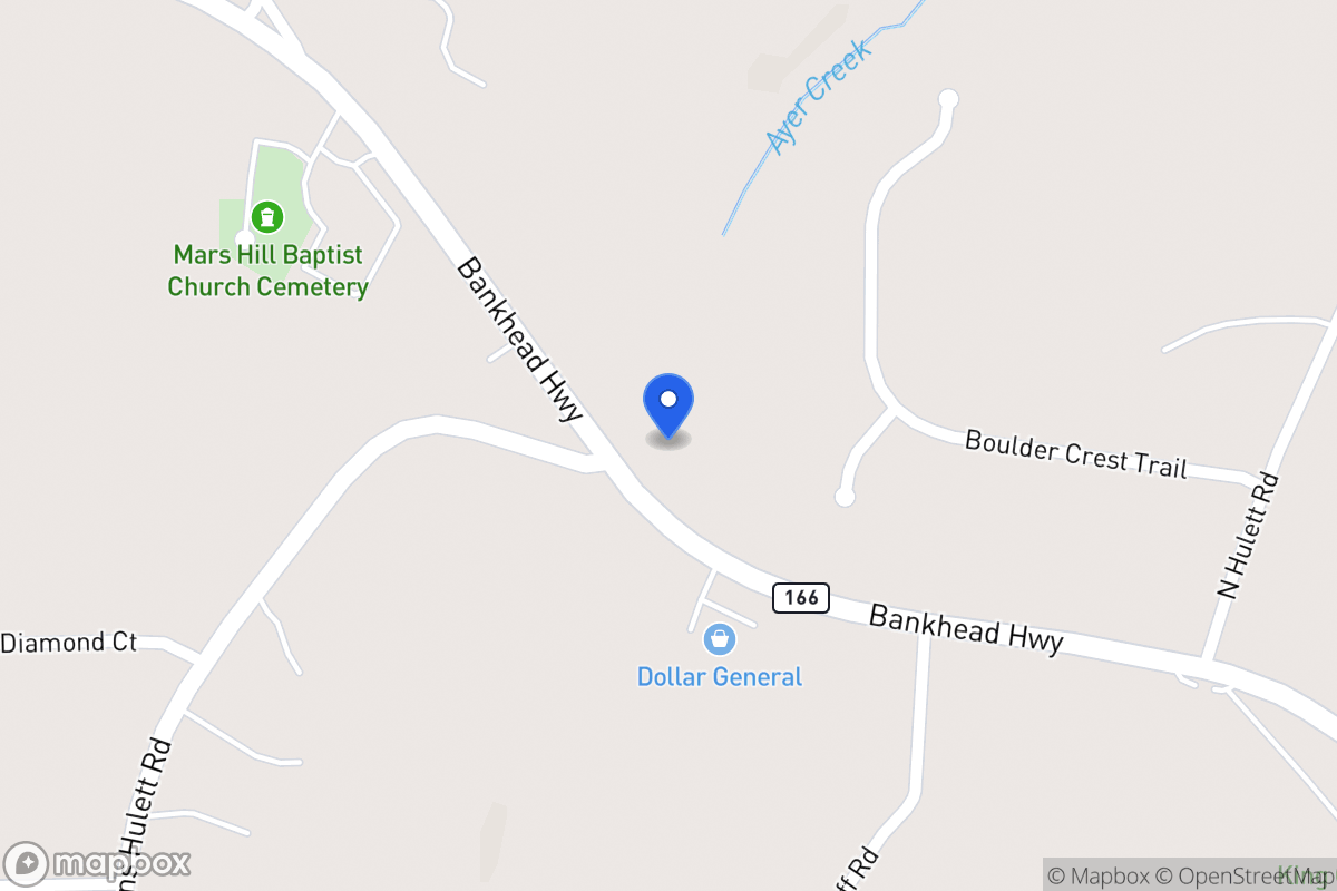 Map of 4720 E 166 Hwy