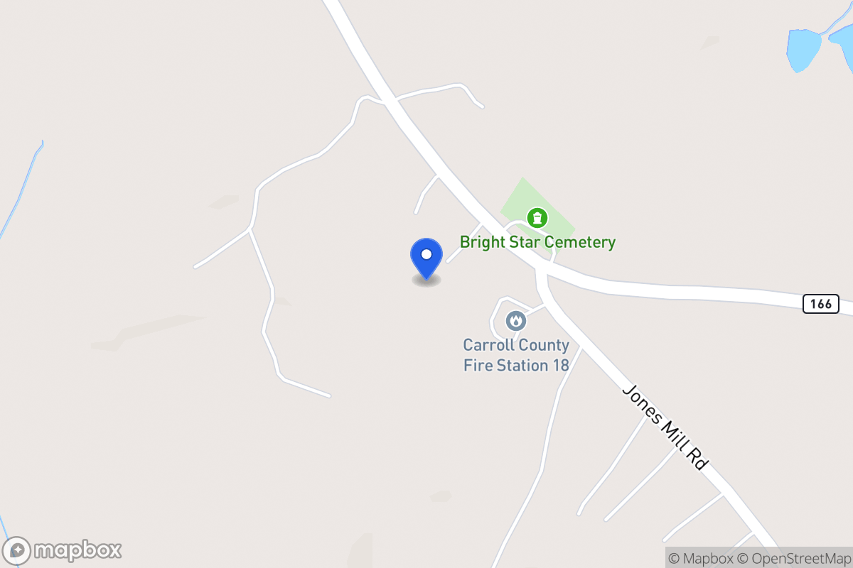 Map of 5136 E 166 Hwy