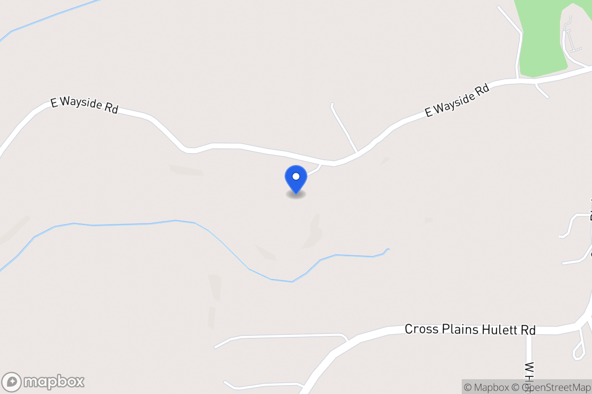 Map of 1033 E Wayside Rd