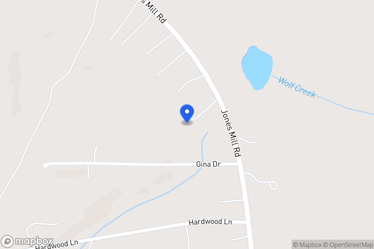 Map of 4330 Jones Mill Rd