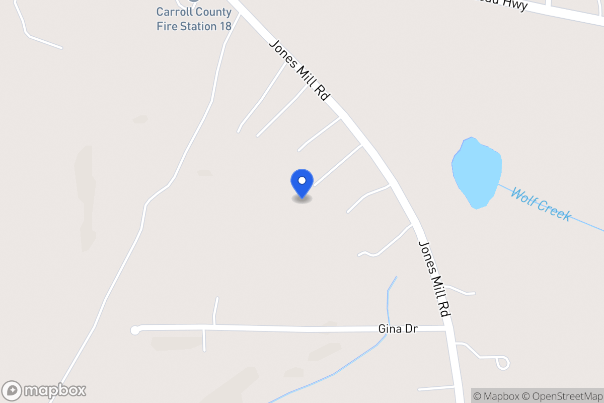 Map of 4390 Jones Mill Rd