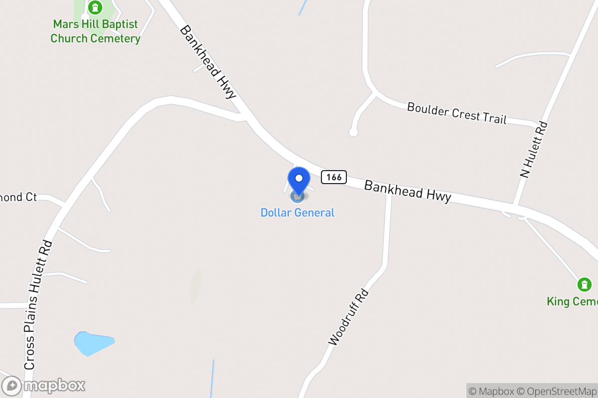 Map of 4755 E 166 Hwy