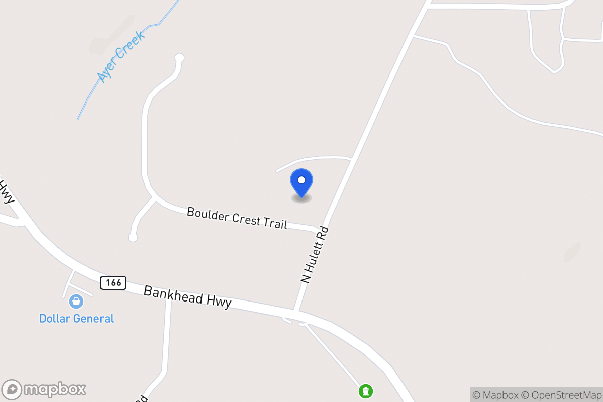 Map of 355 Boulder Crest Trl