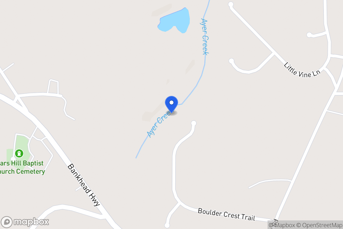 Map of 464 Boulder Crest Trl
