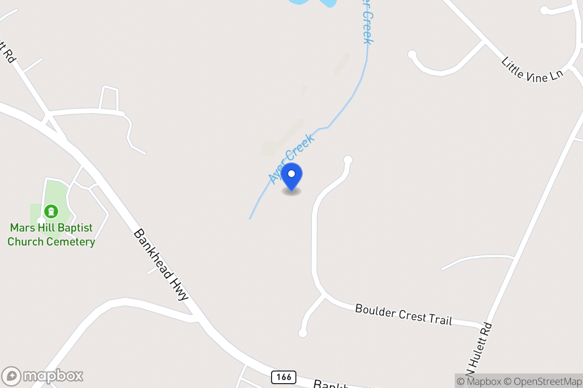 Map of 444 Boulder Crest Trl