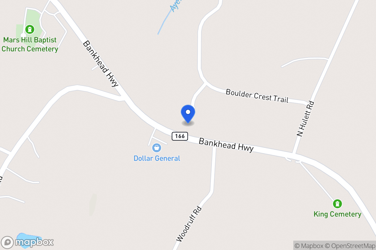 Map of 235 Crest Creek Way
