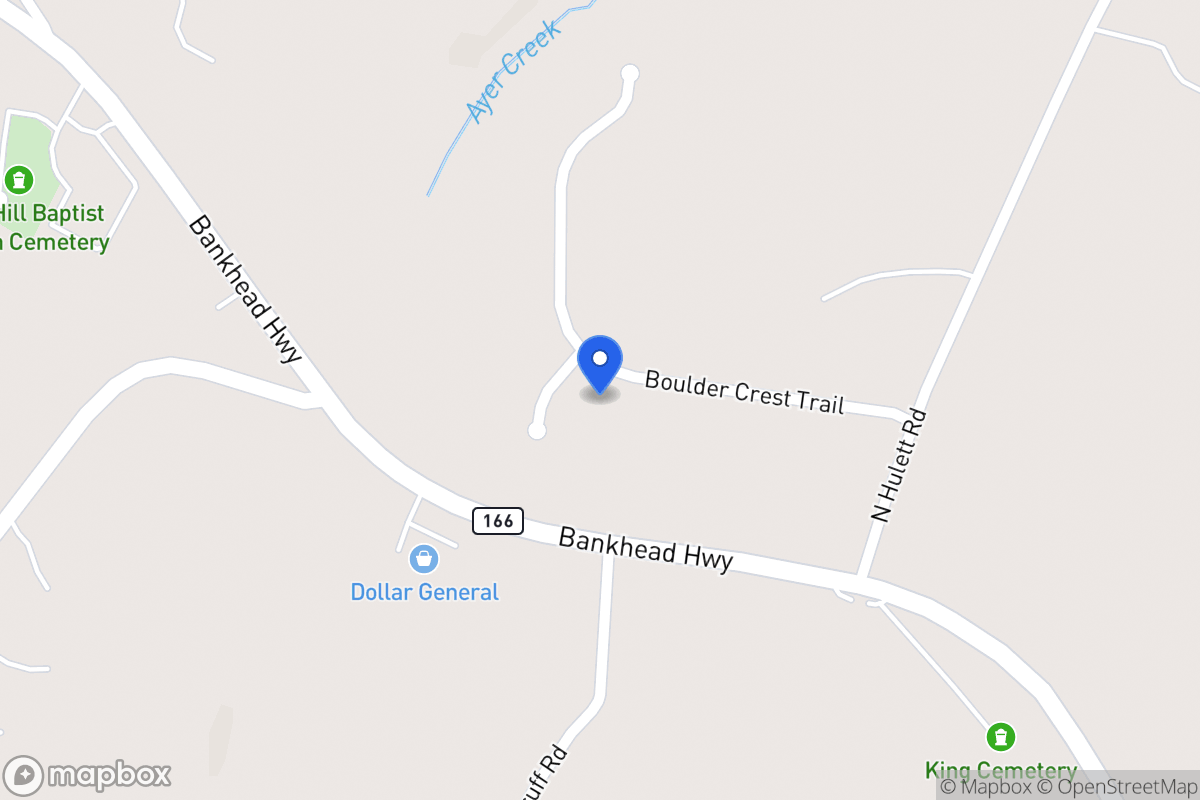Map of Crest Creek Way