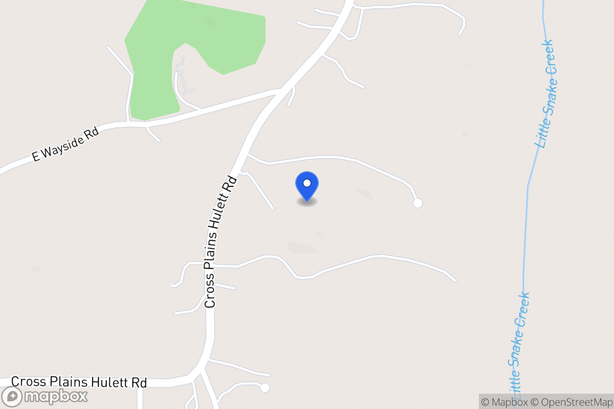 Map of 490 Cross Plains Hulett Rd