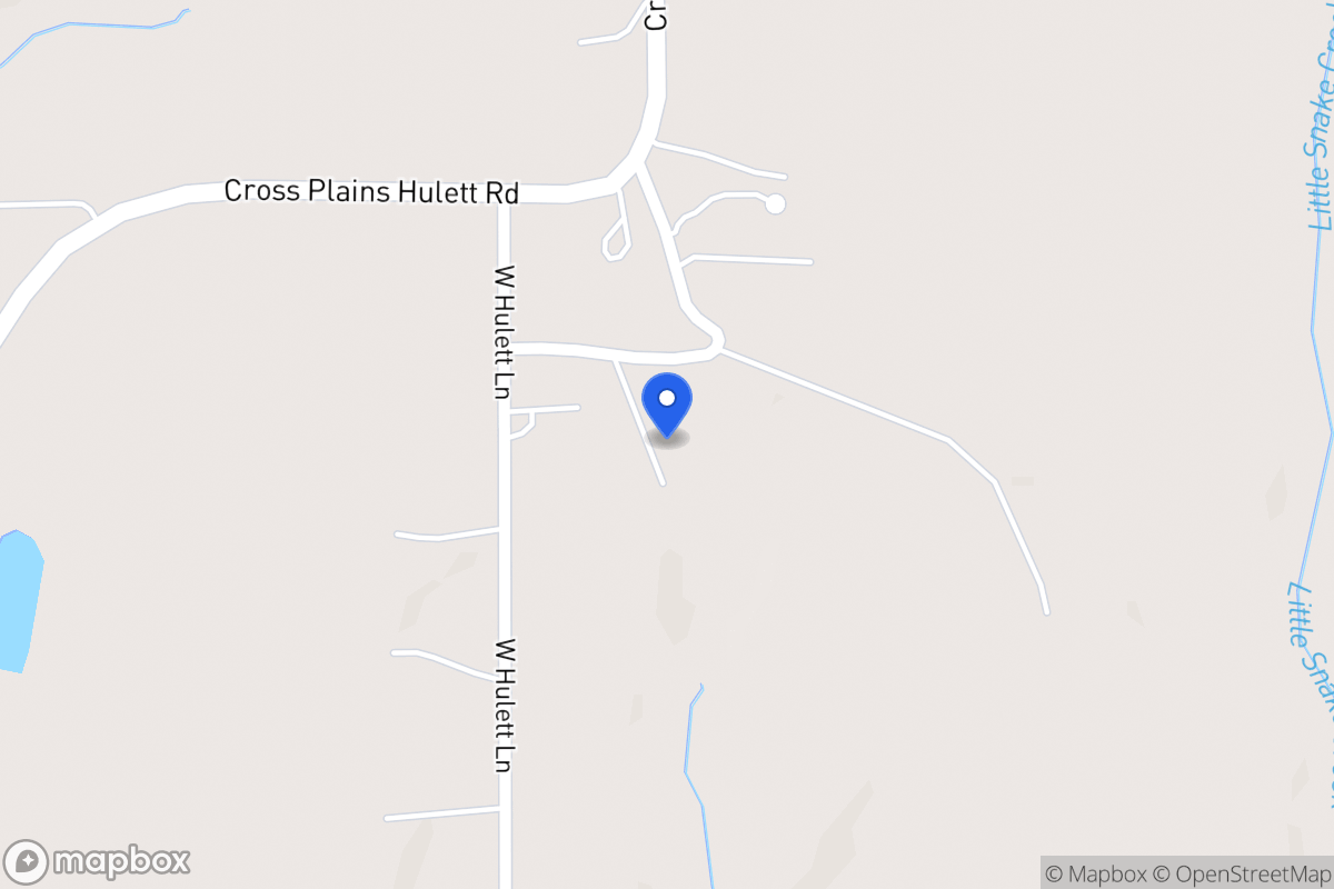 Map of 70 W Hulett Ln