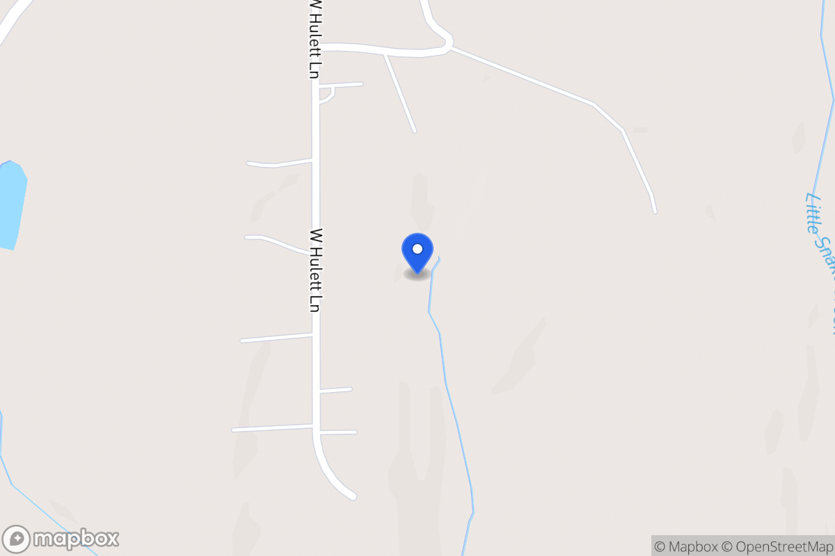 Map of 150 W Hulett Ln