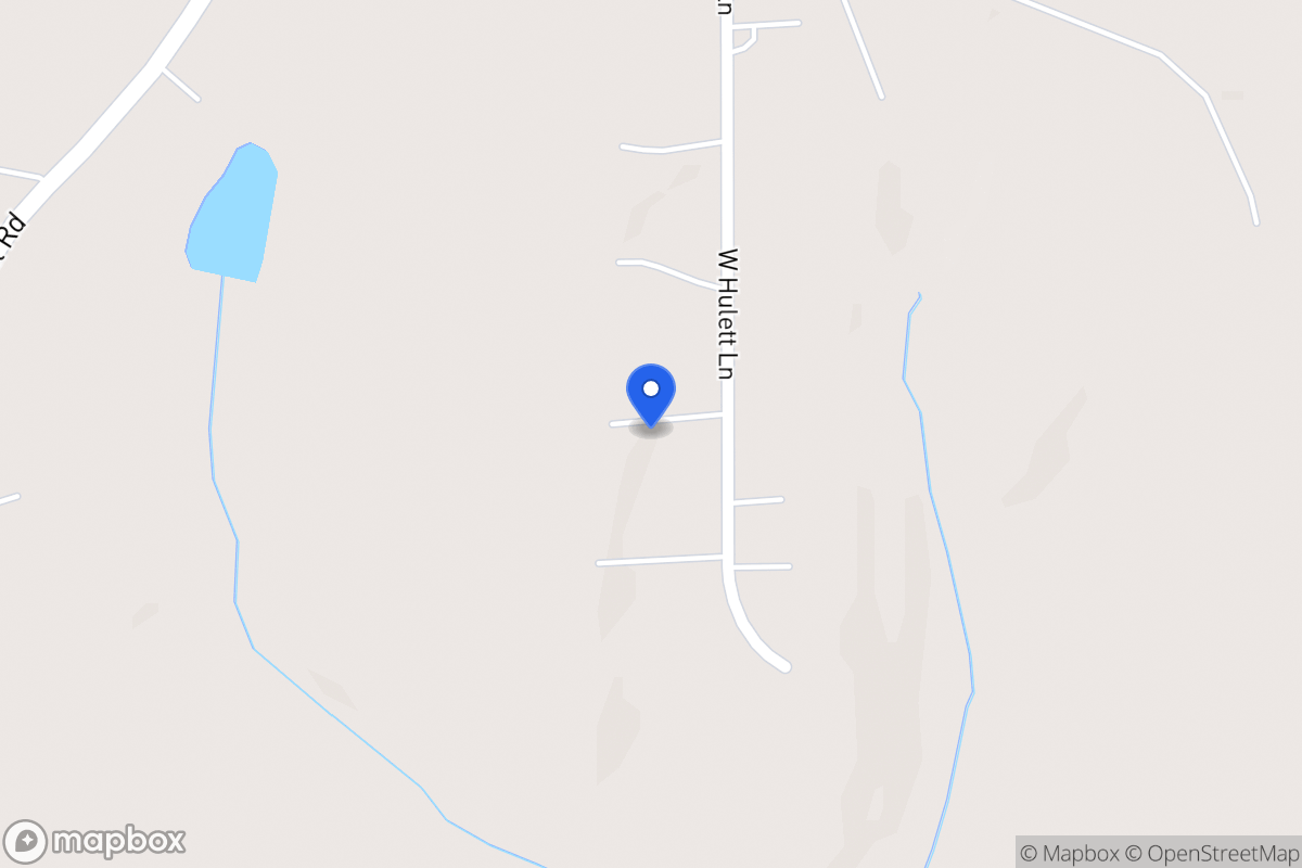 Map of 185 W Hulett Ln