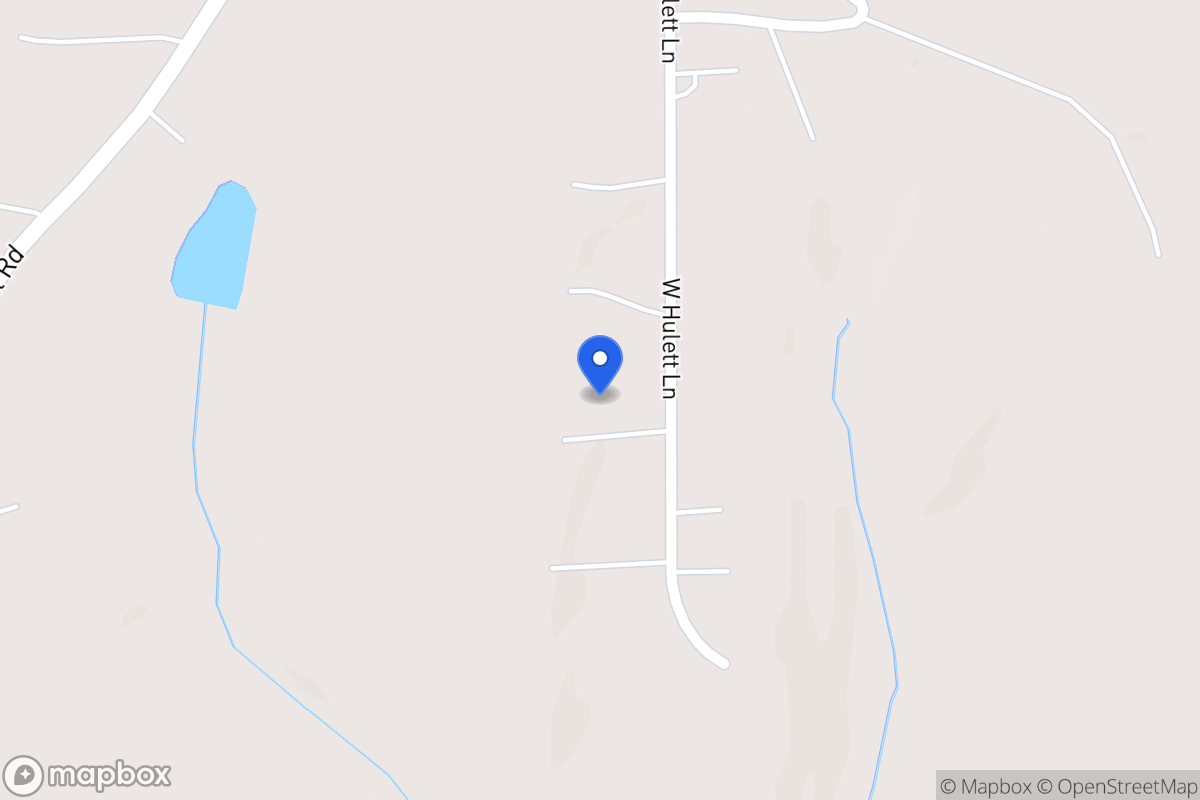 Map of 165 W Hulett Ln
