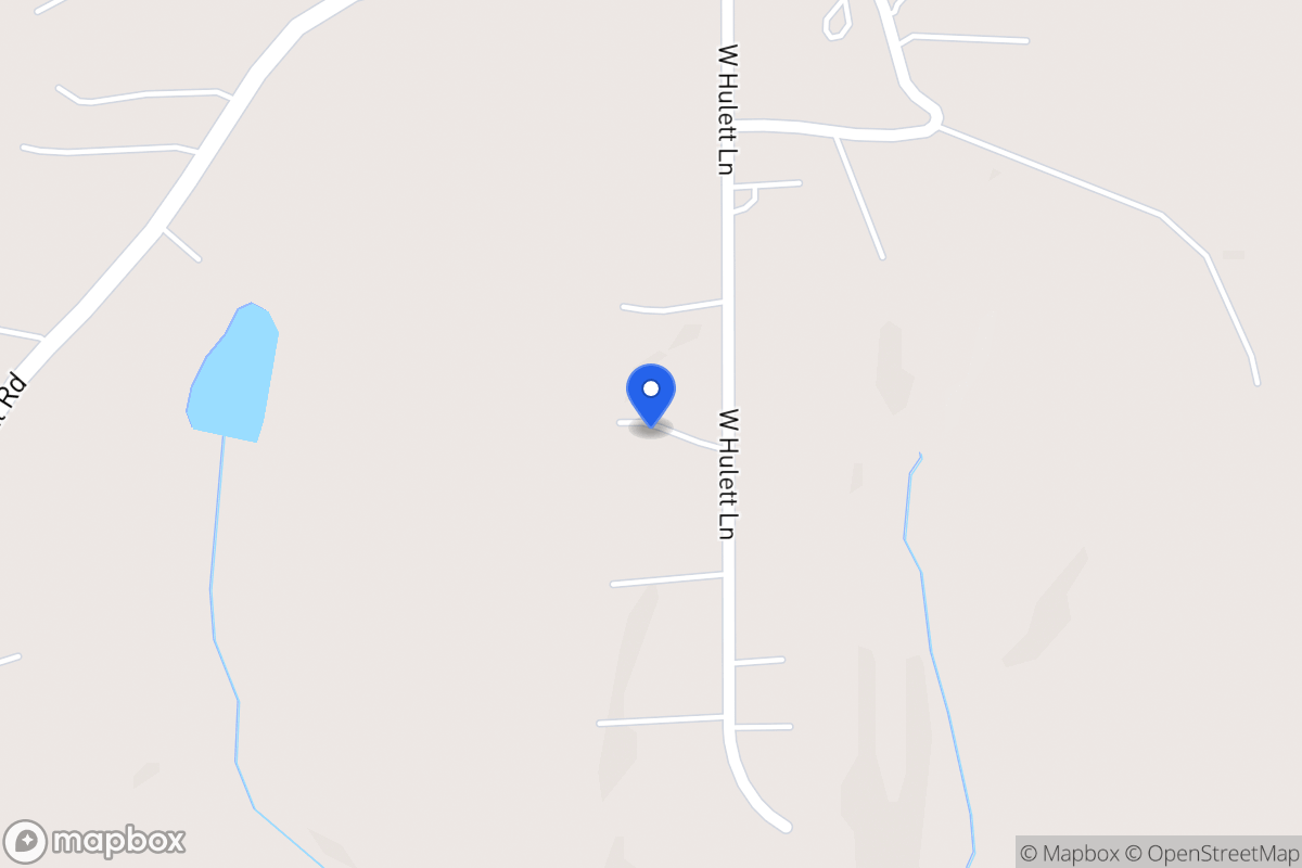 Map of 135 W Hulett Ln