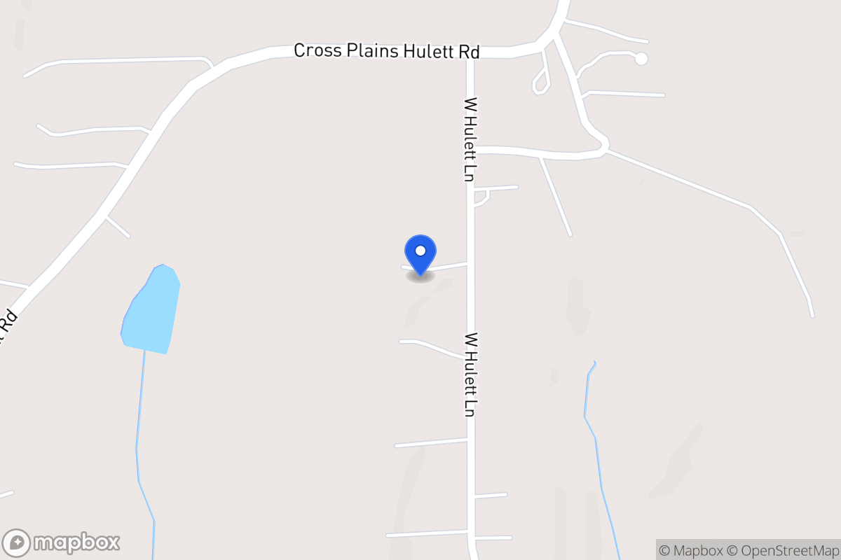 Map of 105 W Hulett Ln