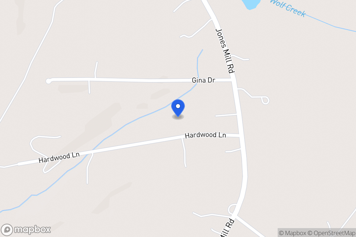 Map of 4232 Jones Mill Rd