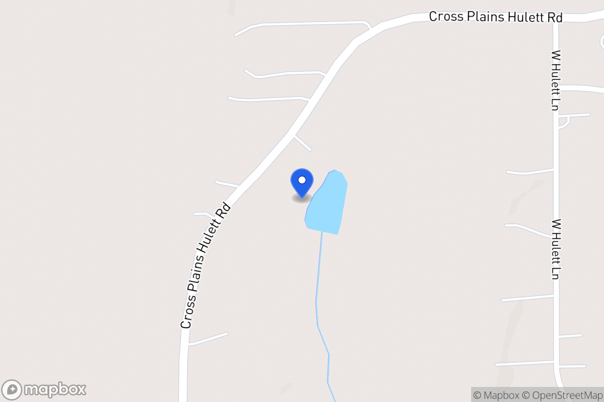 Map of 820 Cross Plains Hulett Rd