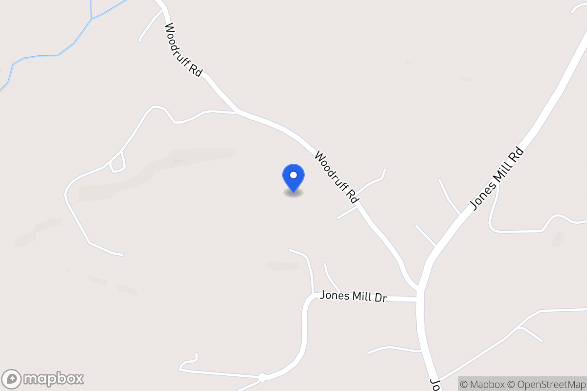 Map of 871 Woodruff Rd