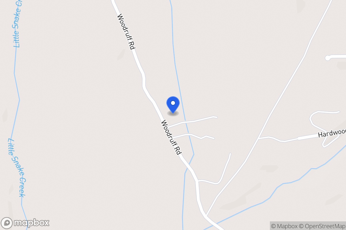 Map of 546 Woodruff Rd