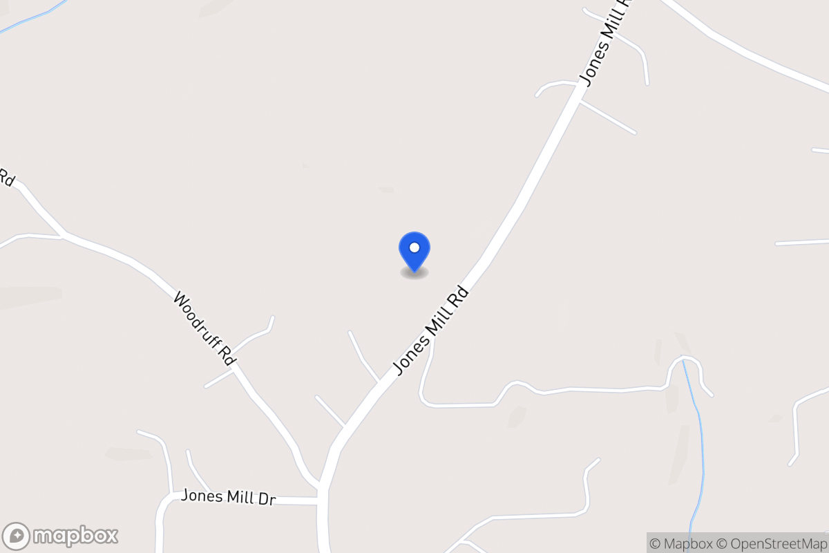 Map of 3970 Jones Mill Rd