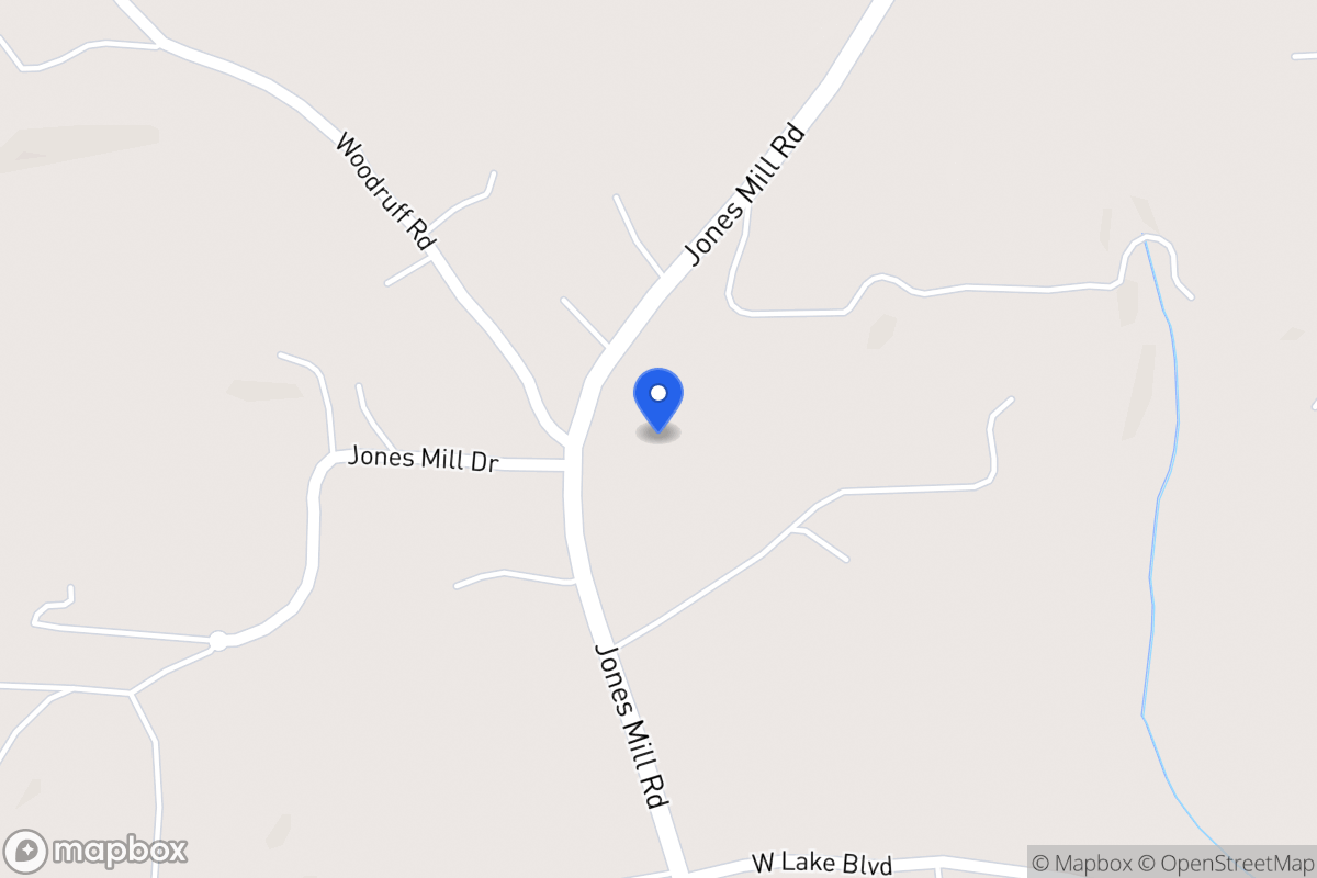 Map of 3865 Jones Mill Rd