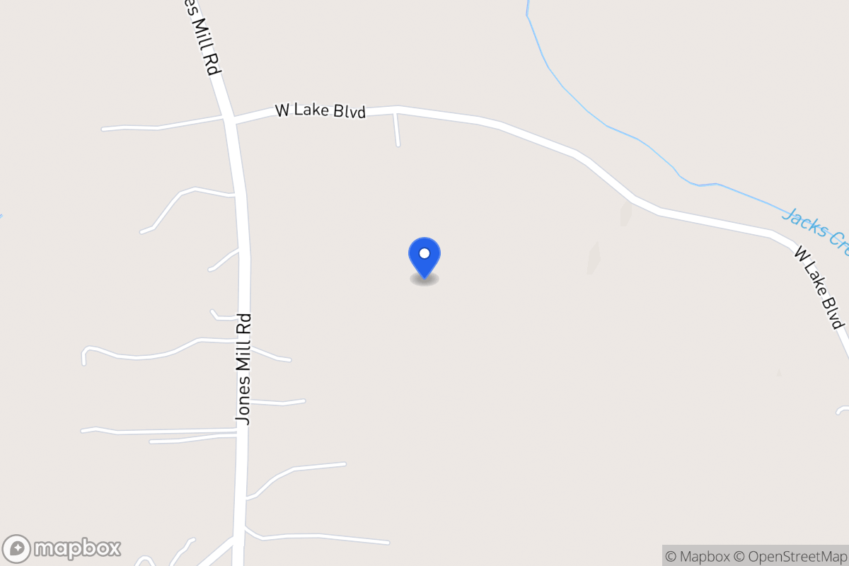 Map of 3605 Jones Mill Rd